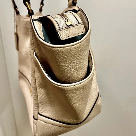 Coach Park Leather Carrier Tote Purse (authentic) - Picture 4 of 12